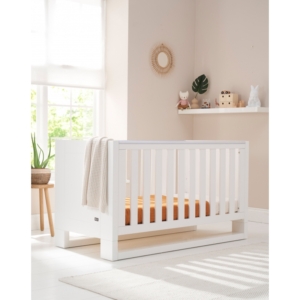 Tutti Bambini Rimini Cot Bed-Gloss White