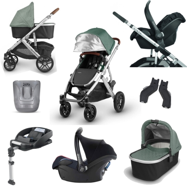 UPPAbaby Vista 6 Piece Bundle-Emmet
