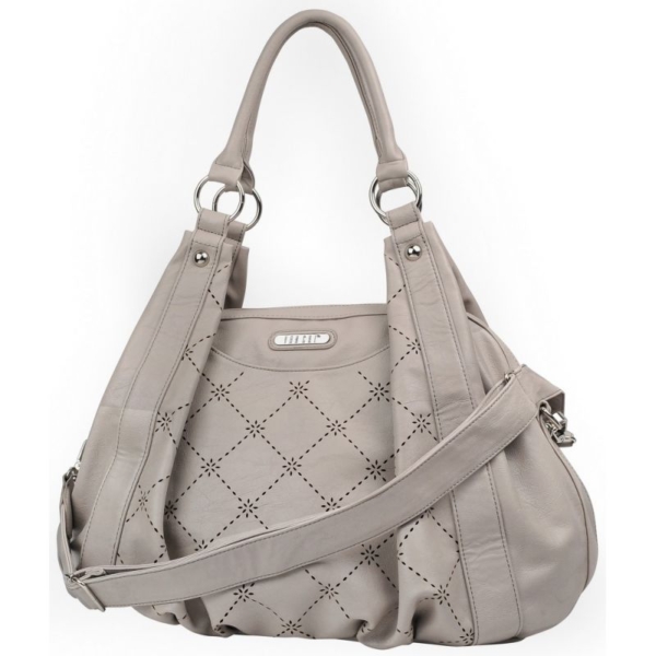 Vanchi Leather Look Ziggy Tote Changing Bag-Rolling Stone