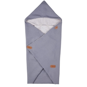 Voksi Baby Wrap- Light Grey Star
