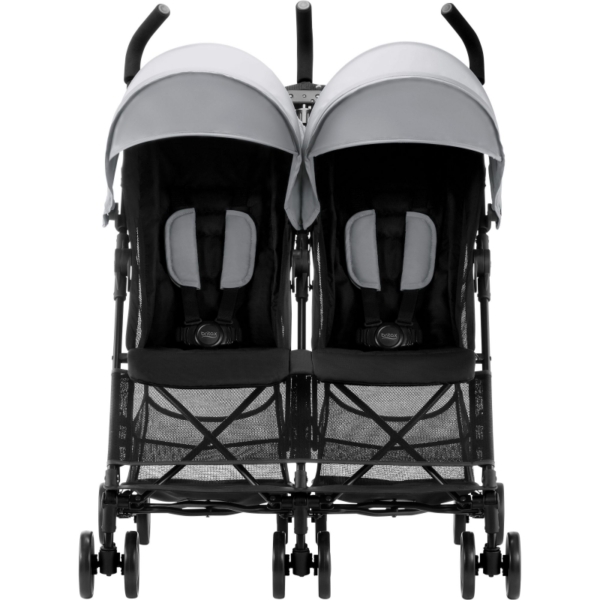 Britax Holiday Double Stroller-Steel Grey (New)