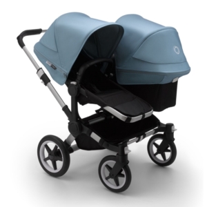 Bugaboo Donkey 3 Duo Pushchair-Aluminium/Black-Vapor Blue