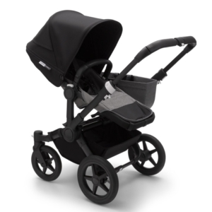 Bugaboo Donkey 3 Mono Pushchair-Black/Grey Melange-Black
