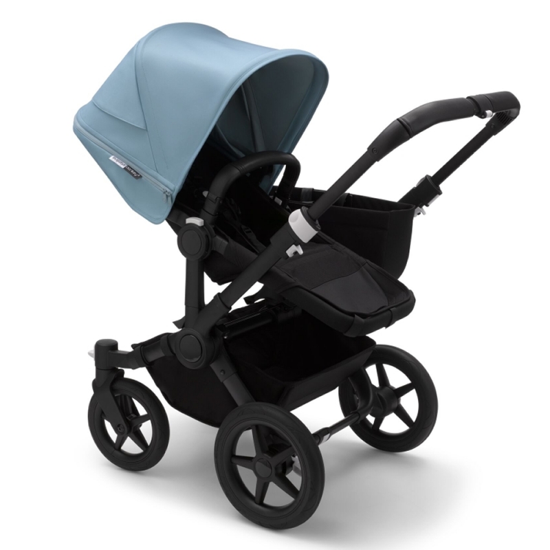Bugaboo Donkey 3 Mono Pushchair-Black/Black-Vapor Blue