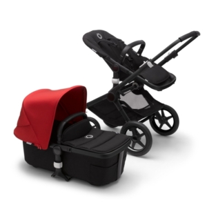 Bugaboo Fox2 Complete-Black/Black-Red