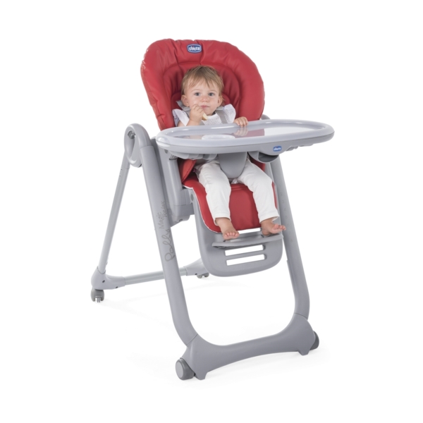 Chicco Polly Magic Relax Highchair-Scarlett