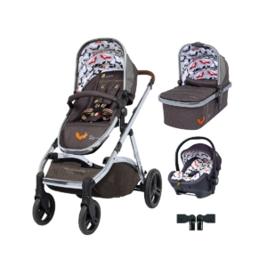 Cosatto Wow XL Premium Travel System Bundle-Mister Fox