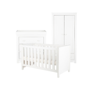 Cuddle Co Alyesbury 3 Piece Furniture Set-White