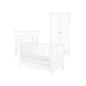Cuddles Co Clara 3 Piece Furniture Set-White