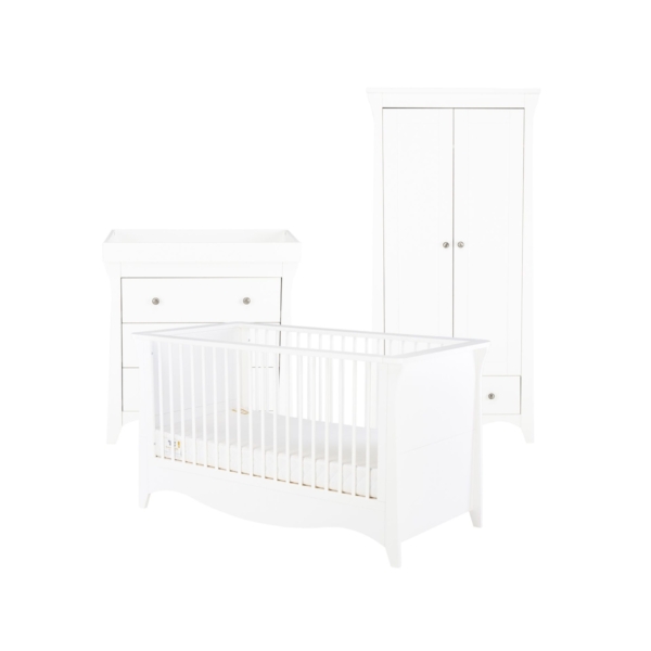 Cuddles Co Clara 3 Piece Furniture Set-White