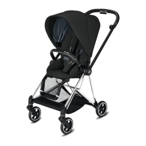 Cybex Mios Chrome Chassis Pushchair-Deep Black/Black (2020)