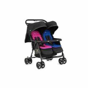 Joie Aire Twin Stroller-Rosy/Sea