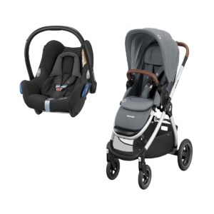 Maxi Cosi Adorra 2in1 Cabriofix Travel System-Essential Grey (NE