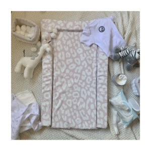 Obaby Leopard Print Changing Mat-Pink (NEW)