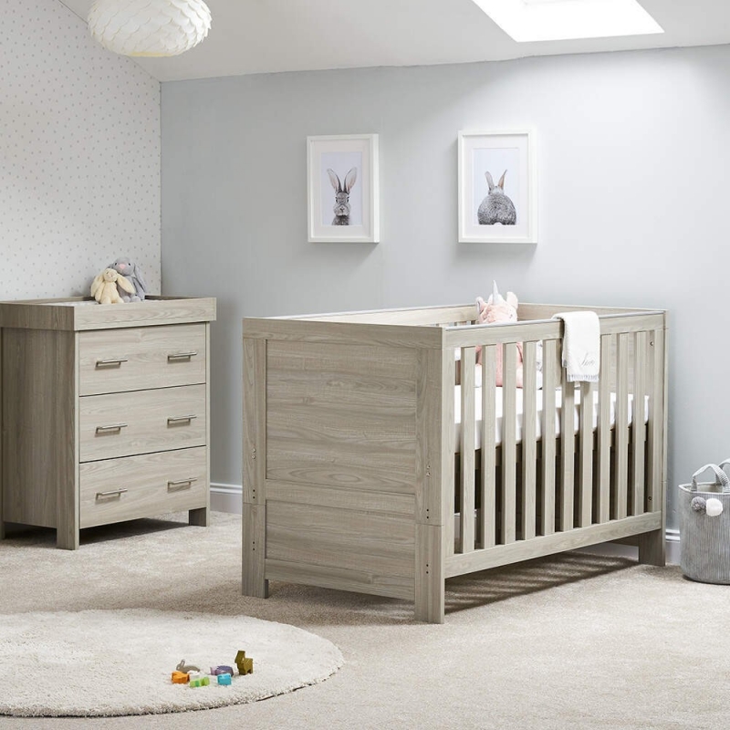 Obaby Nika 2 Piece Room Set-Grey Wash