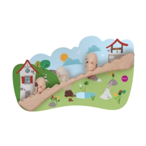 Oribel VertiPlay Wooden Wall Toys -Jack & Jill