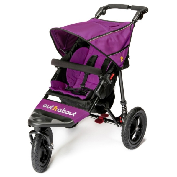 Out n About Nipper Single 360 V4 -Purple Punch