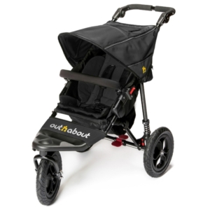 Out n About Nipper Single 360 V4 Stroller-Raven Black