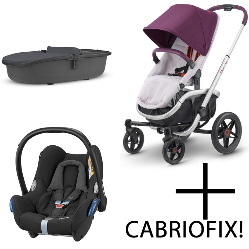 Quinny VNC 3in1 Travel System-Lilac Twist (NEW)