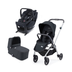 Recaro Sadena Black Frame 3in1 Travel System-Mat Black Inc Salia