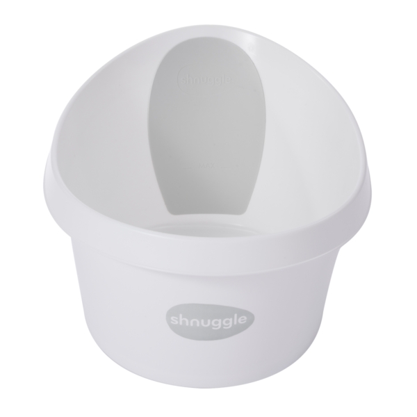 Shnuggle Toddler Bath-White and Grey (NEW)