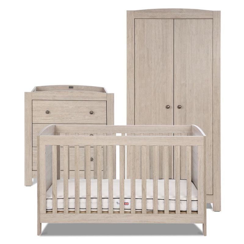 Silver Cross New England 3 Piece Room Set-Oak Exclusive to Kiddi