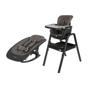 Tutti Bambini 2in1 Nova Highchair Bundle-Black