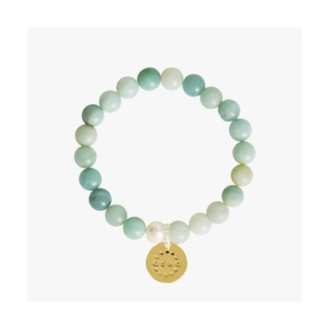 Aska Maternity Movement Bracelet-Amazonite Gold (NEW)