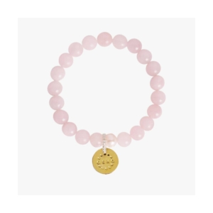 Aska Maternity Movement Bracelet-Rose Quartz Gold (NEW)
