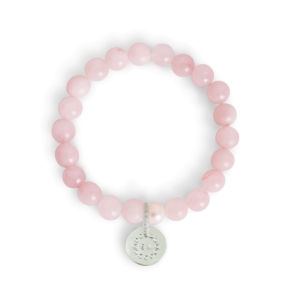 Aska Maternity Movement Bracelet-Rose Quartz Silver (NEW)