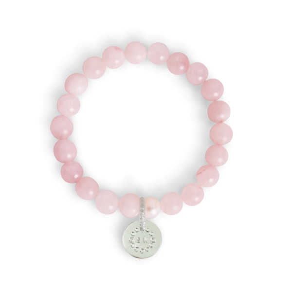 Aska Maternity Movement Bracelet-Rose Quartz Silver (NEW)