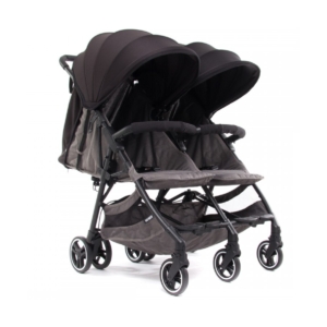 Baby Monsters Kuki Twin Stroller-Black (NEW)