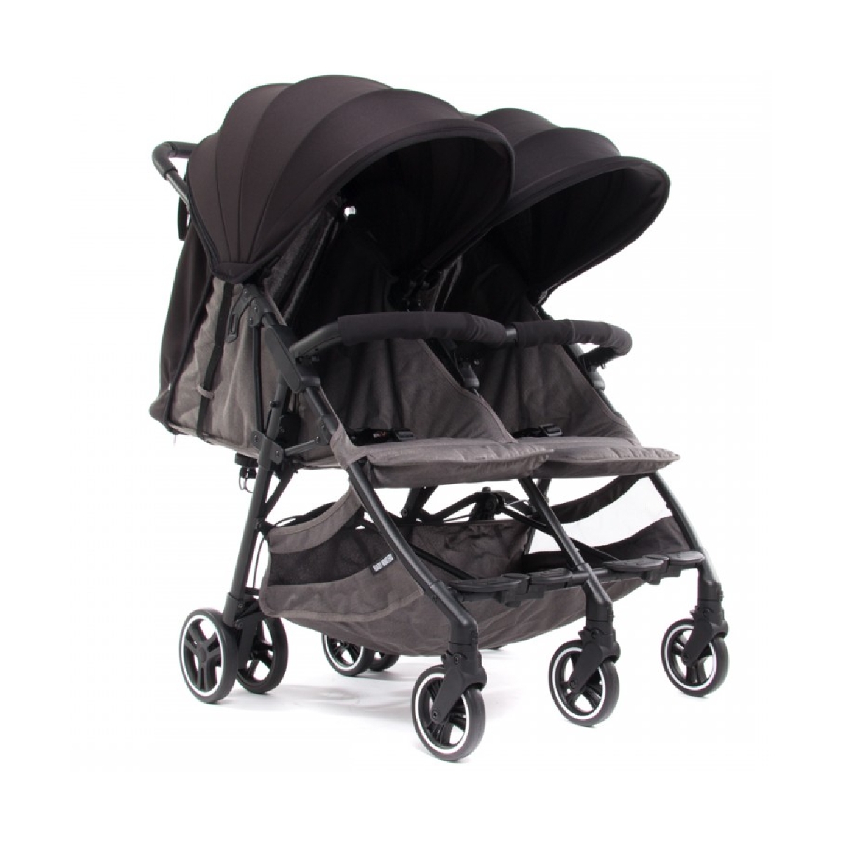 Baby Monsters Kuki Twin Stroller-Black (NEW)