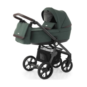 BabyStyle Prestige 3 2in1 Pram System Grey Frame/Brown-Fern