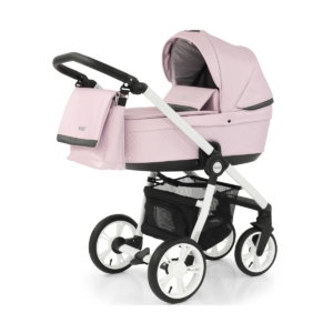 BabyStyle Prestige 3 2in1 Pram System White Frame/Black-Ballerin