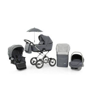 BabyStyle Prestige 3 3in1 Travel System Classic Frame/Black-Mist