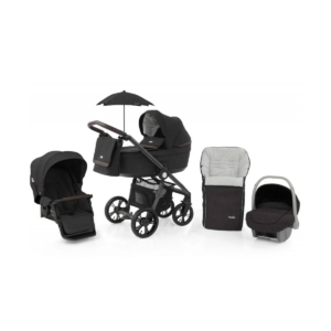 BabyStyle Prestige 3 3in1 Travel System Grey Frame/Brown-Liquori