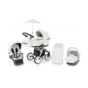 BabyStyle Prestige 3 3in1 Travel System White Frame/Black-Blizza