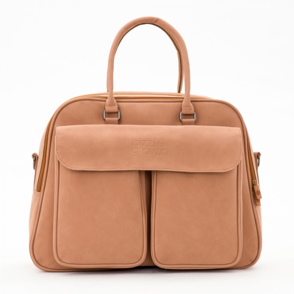 Bizzi Growin Vegan Leather Pod Bag-Porcini (NEW)