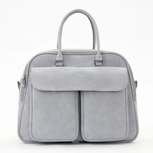 Bizzi Growin Vegan Leather Pod Bag-Whisper Grey (NEW)