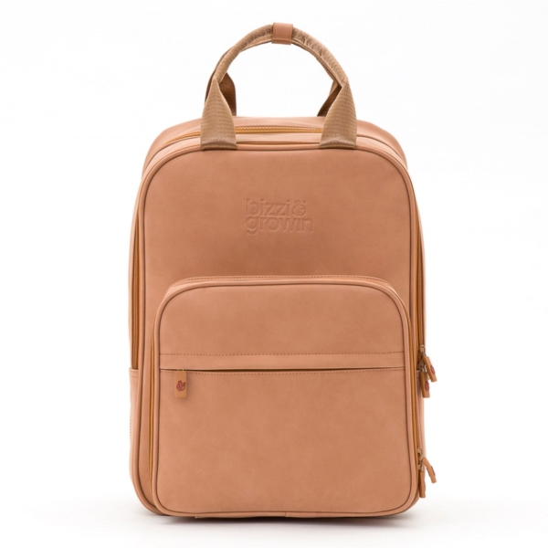 Bizzi Growin Vegan Leather Rucpod Travel Bag-Porcini (NEW)