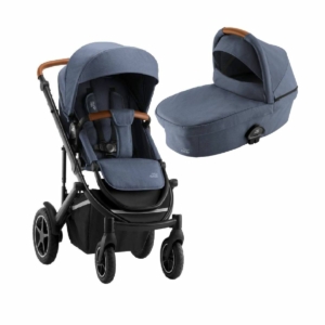 Britax Smile Iii Pram System - Indigo Blue (Exclusive to Kiddies