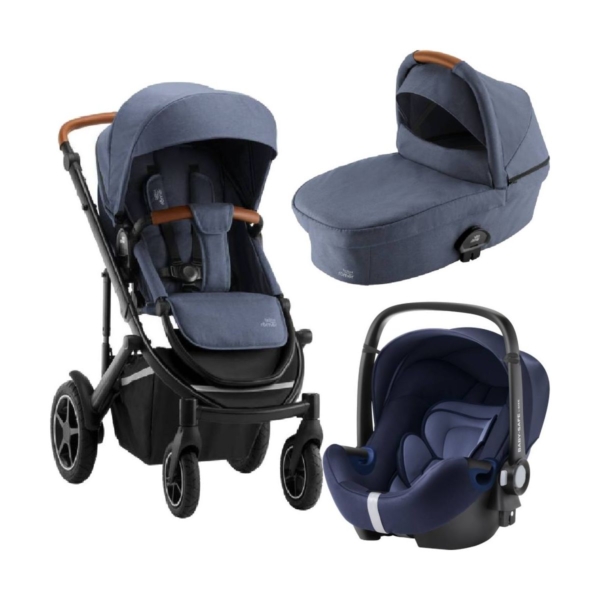 Britax Smile Iii Travel System - Indigo Blue (Exclusive to Kiddi