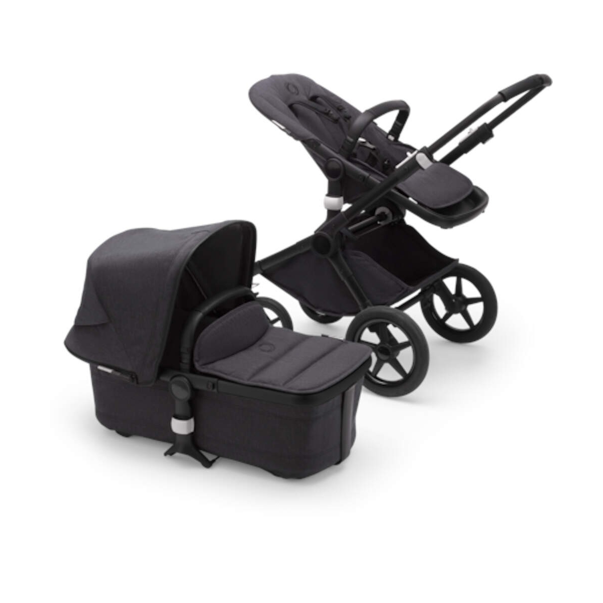 Bugaboo Fox2 Mineral Complete-Black/Washed Black - Everything Baby