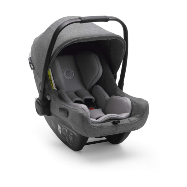 Bugaboo Turtle Air by Nuna I-Size Car Seat-Grey Melange