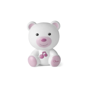 Chicco First Dreams Dreamlight Bear-Pink