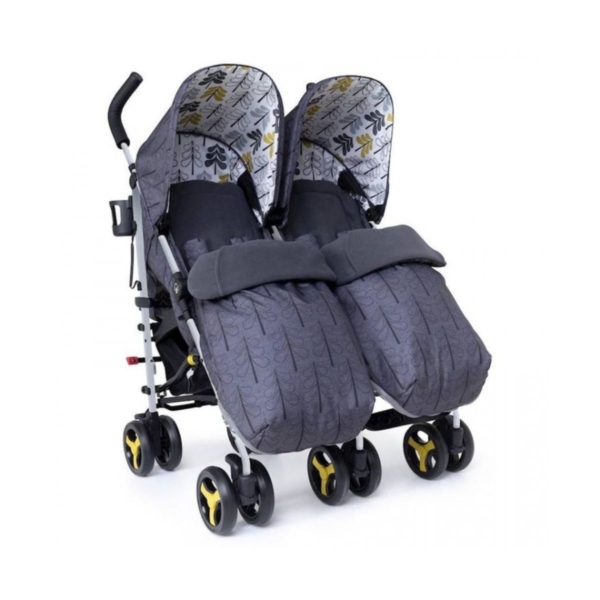 Cosatto Supa Dupa Twin Stroller-Fika Forest