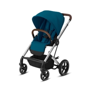 Cybex Balios S Lux Stroller-Navy Blue/Silver (2021)