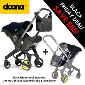 Doona Infant Car Seat Stroller-Royal Blue + FREE Essentials Bag