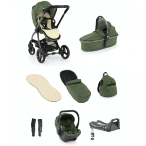 egg® 2 Luxury 3in1 Shell Travel System with ISOFIX Base-Olive (